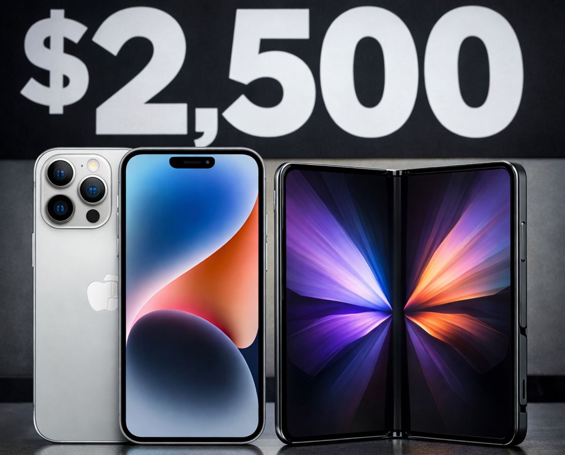 Сколько будет стоить iPhone Fold. Ну а кто сказал, что складной iPhone будет дешево стоить?. Фото.