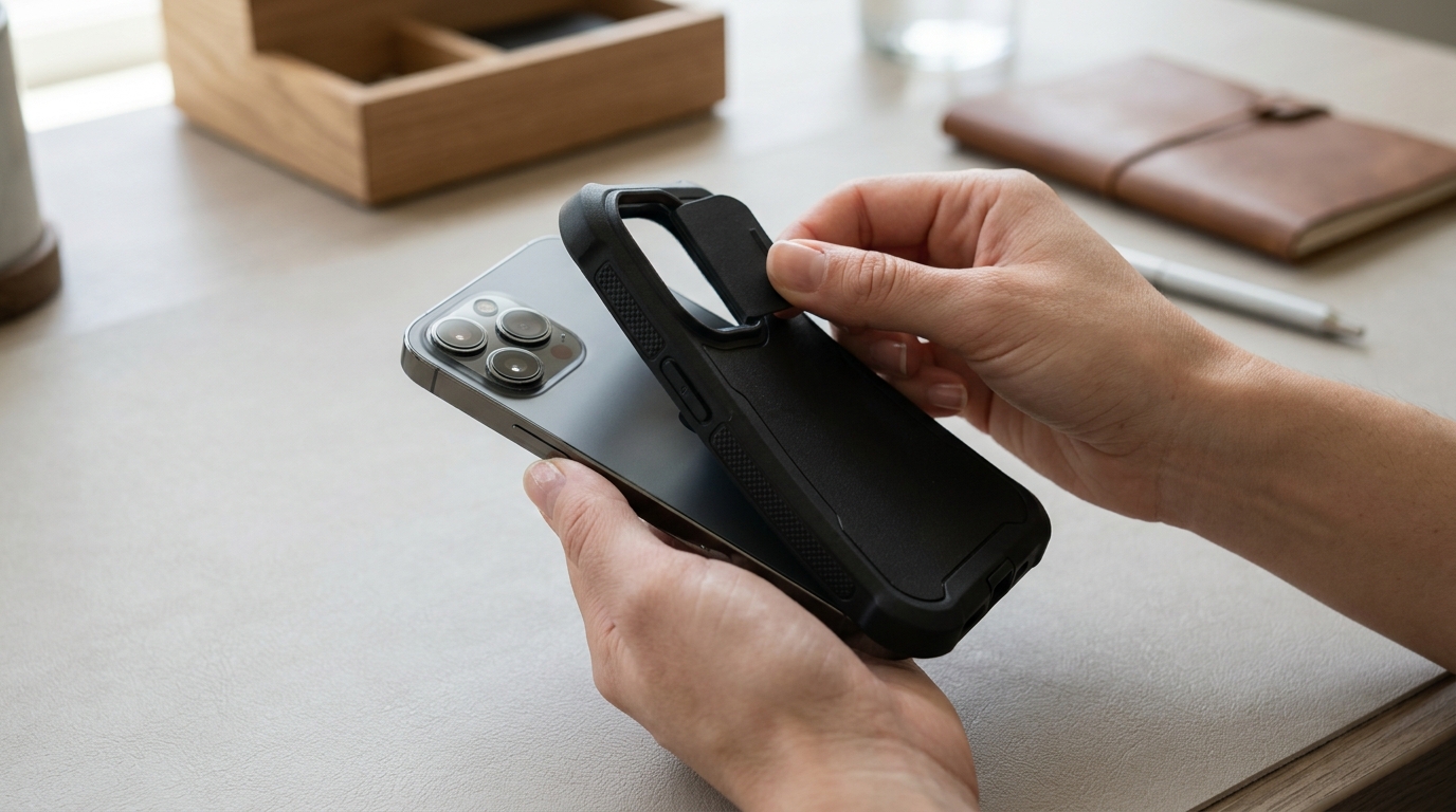 Плотный чехол может перекрывать область вспышки на iPhone