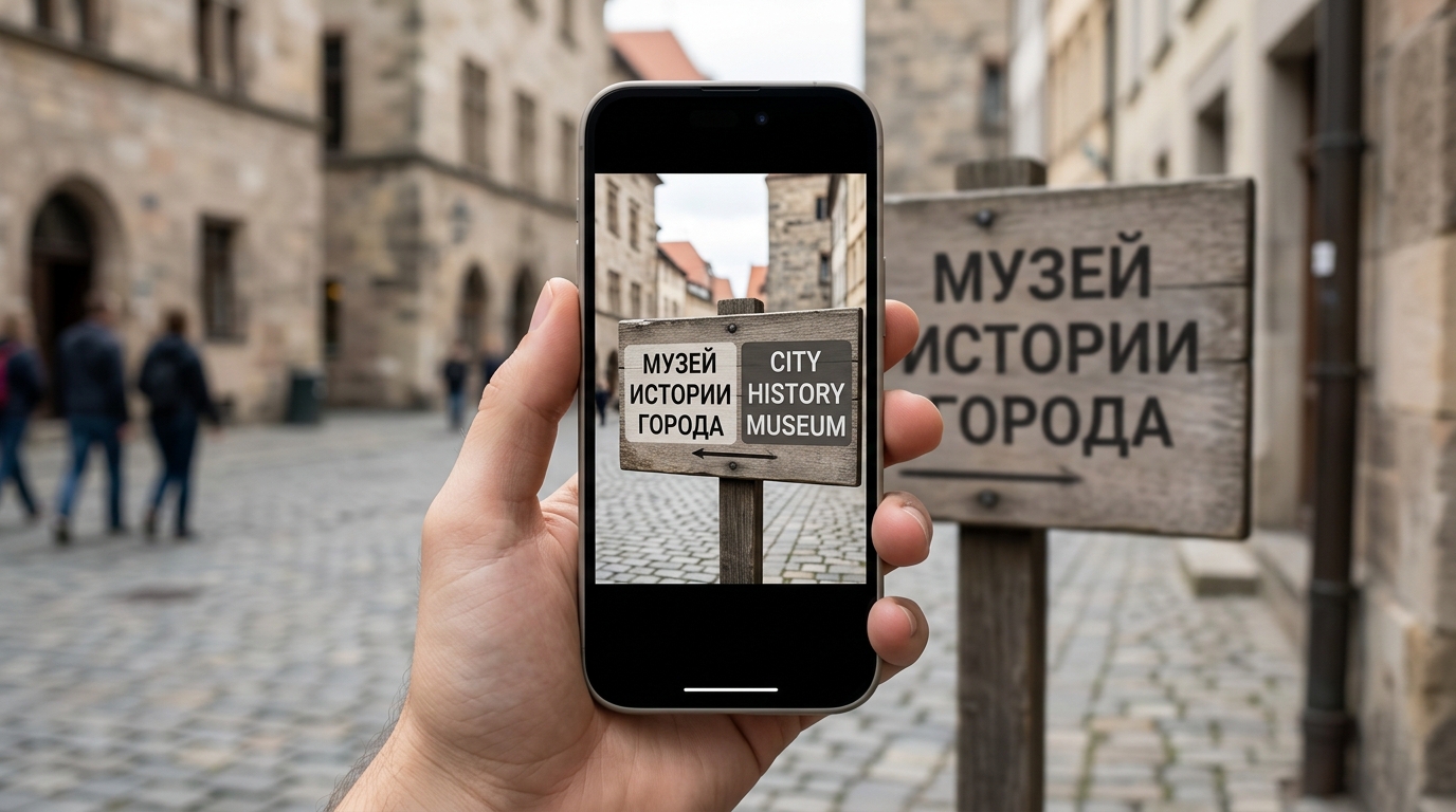 Яндекс Переводчик переводит текст прямо с фотографий