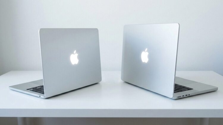 M5 MacBook Air 13 дюймов против M5 MacBook Pro 14 дюймов — какой выбрать в 2025 году? Фото.