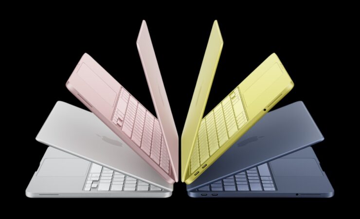 Цена Apple MacBook Neo. Ноутбук доступен в нескольких цветах. Изображение: Apple. Цена Apple MacBook Neo. Ноутбук доступен в нескольких цветах. Изображение: Apple. Фото.