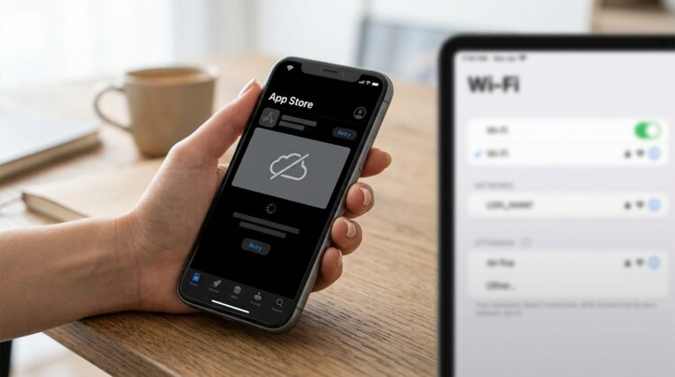 Не удалось подключиться к App Store. Что делать? Фото.