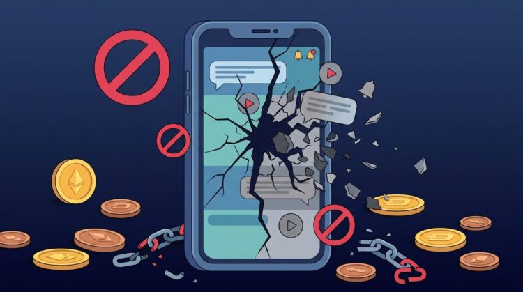 Реклама в Telegram, YouTube и WhatsApp* теперь незаконна: что это значит для обычных пользователей. Фото.