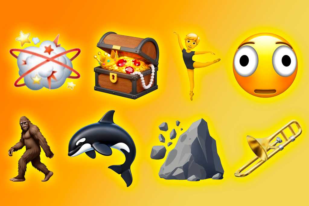 Какие новые эмодзи добавили в iOS 26.4: полный список. Вот все новые эмодзи из iOS 26.4. Изображение: macworld.com. Фото.