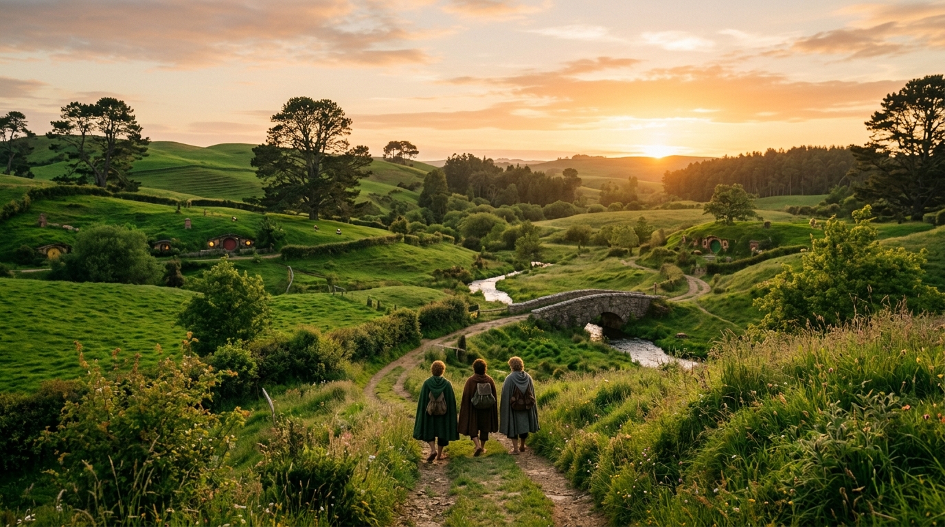 Хоббиты Сэм, Мерри и Пиппин — центральные персонажи «Теней прошлого»
