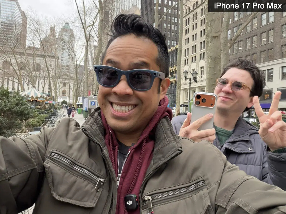 Камеры iPhone 17 Pro Max и Galaxy S26 Ultra — 48 МП против 200 МП. Селфи на iPhone вне конкуренции. Изображение: tomsguide.com. Фото.