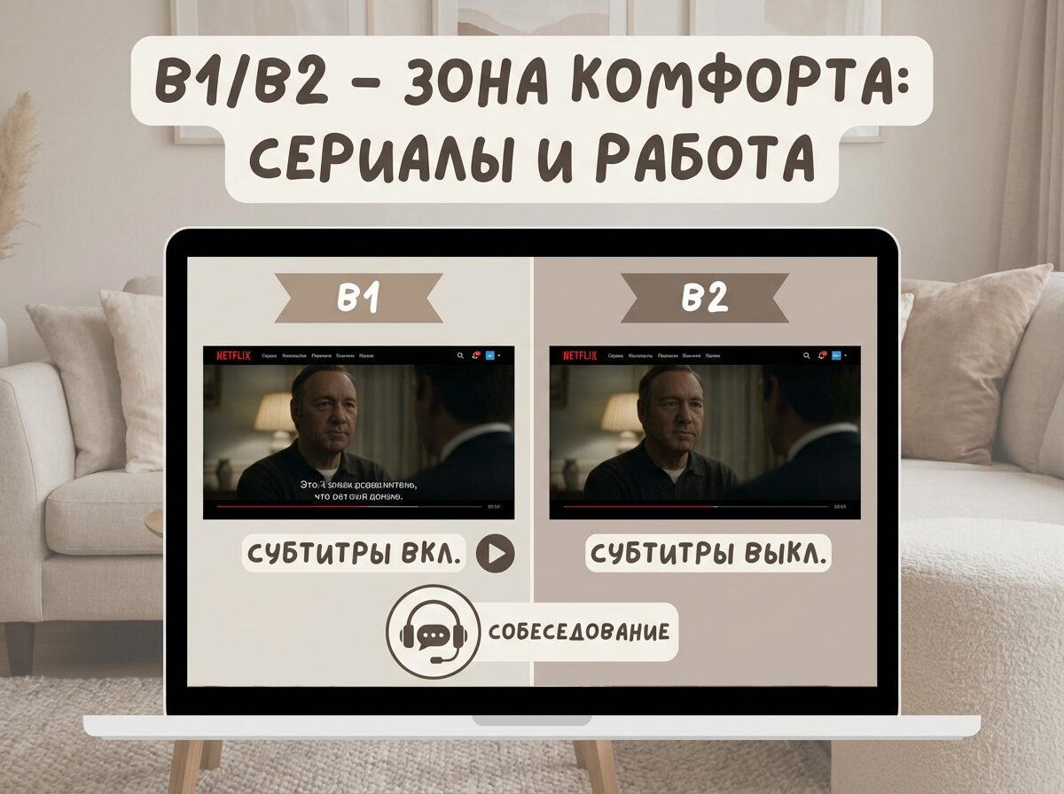 Детальный разбор: Чек-лист для самопроверки. Смотреть сериалы без субтитров — мечта для многих из нас. Фото.