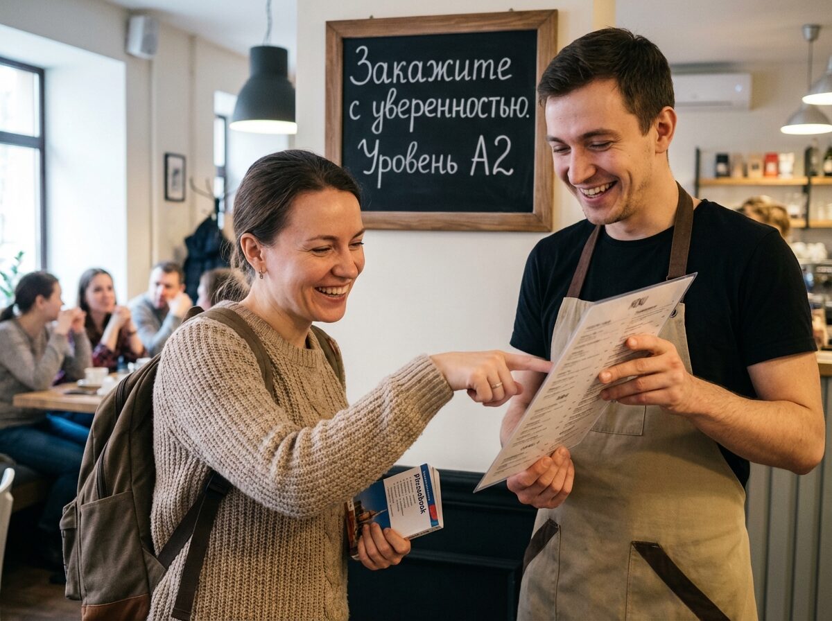 Детальный разбор: Чек-лист для самопроверки. С этим уровнем уже можно спокойно купить кофе в кофейне. Фото.