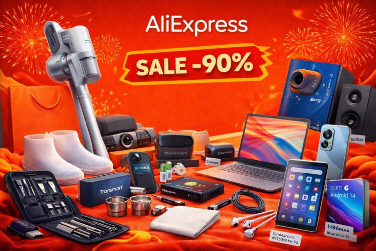 Великая китайская распродажа на AliExpress: ловим скидки до 90% на технику и другие топовые товары. Фото.