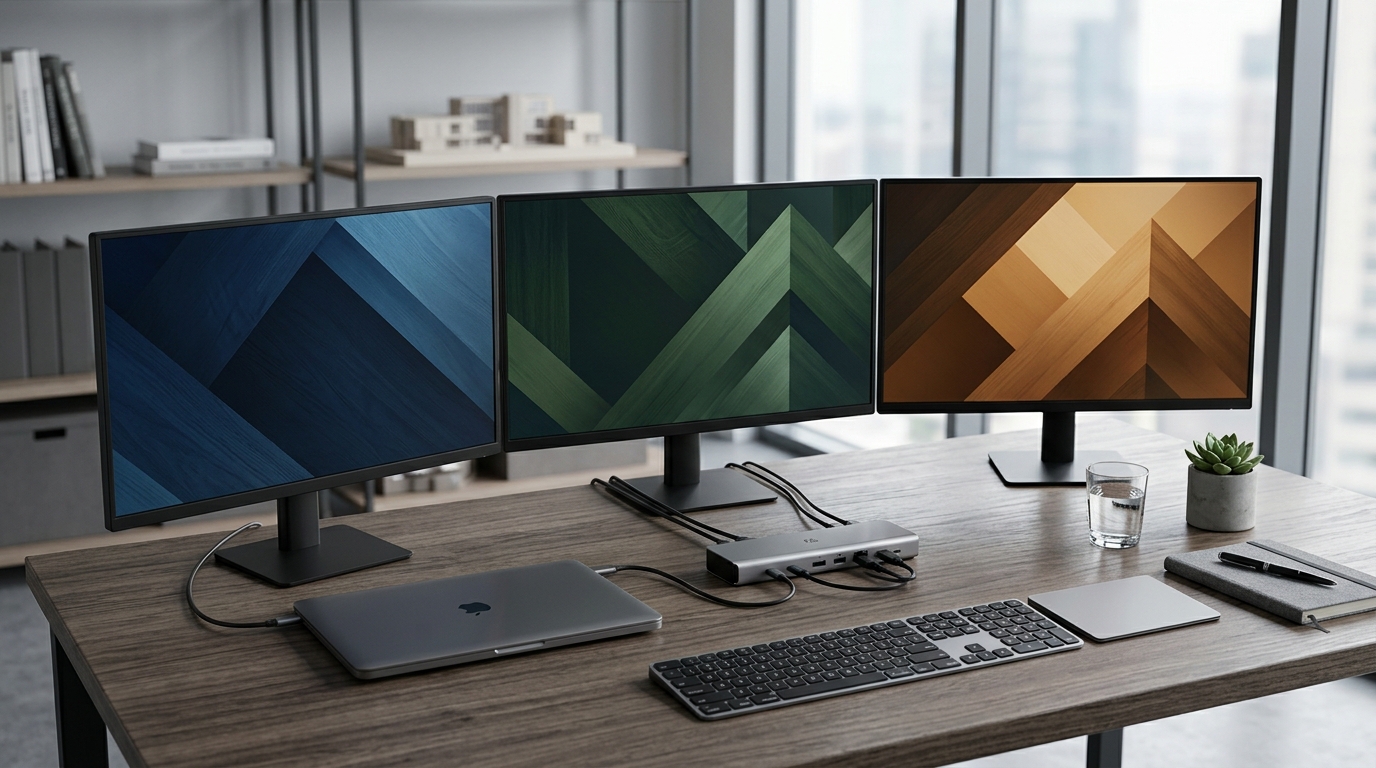 MacBook Pro на M5 Max может работать с четырьмя внешними мониторами