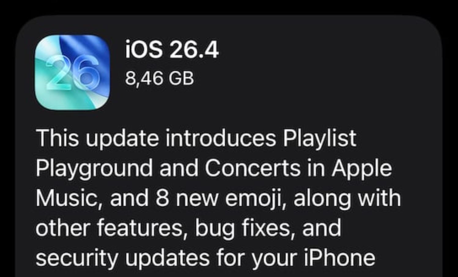 Как установить iOS 26.4 на iPhone. Загрузка может проходить медленно. Но это нормально!. Фото.