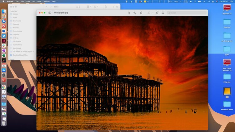 Сделал Dock на Mac сбоку — почему так удобнее и как его переместить. Фото.