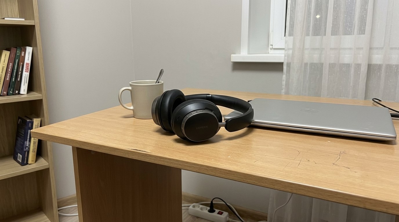 Полноразмерные наушники с шумодавом за полцены. Наушники стоят каждого рубля. Фото.