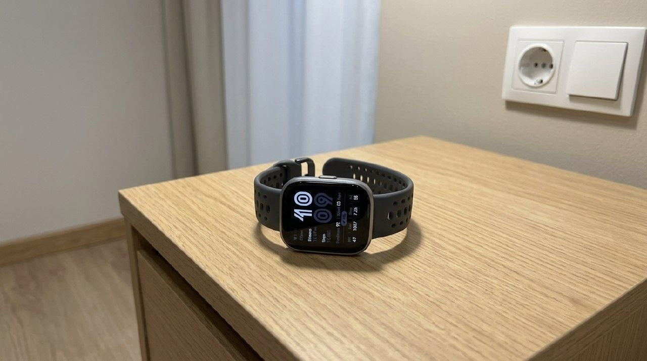 Смарт-часы для спорта — 14 дней без подзарядки. Выглядят как Apple Watch, но заряжать нужно в разы реже.. Фото.