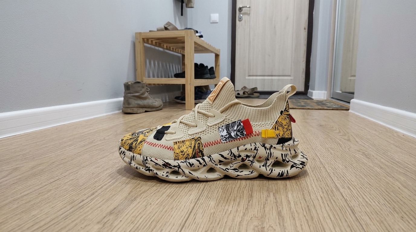 Тряпичные кроссовки — ношу чаще, чем свои Nike. Заказал наугад, а теперь это мои основные кроссовки на лето. Фото.