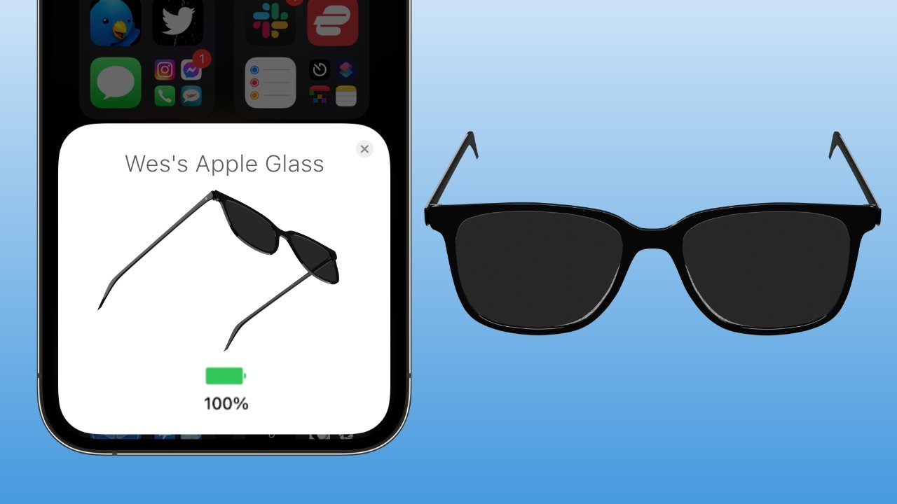Когда выйдут Apple Glasses. Подключаться к iPhone они будут так же просто, как и Apple Watch с AirPods. Фото.