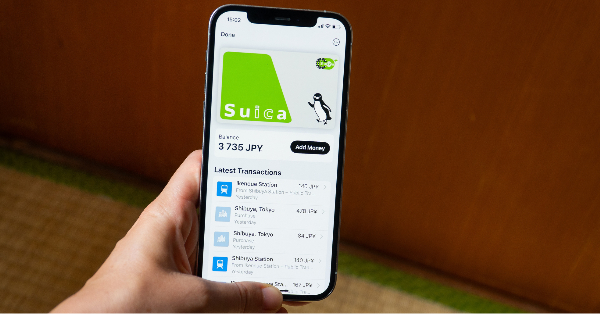 Оплата без Face ID: как японцы платят смартфоном. Одна из самых популярных карт в Японии позволяет платить без биометрии. Фото.