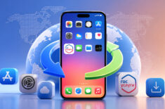 Госуслуги и другие приложения пропали из App Store после смены региона Apple ID. Как их вернуть и обновлять. Фото.