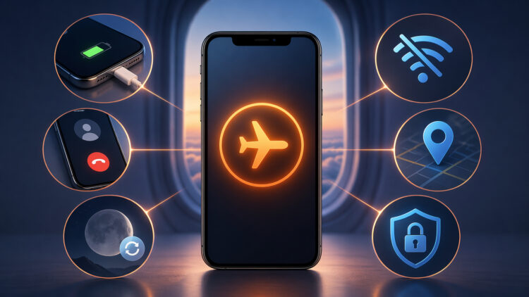 Авиарежим на iPhone нужен не только для полета. 6 скрытых функций, которые пригодятся в обычной жизни. Фото.