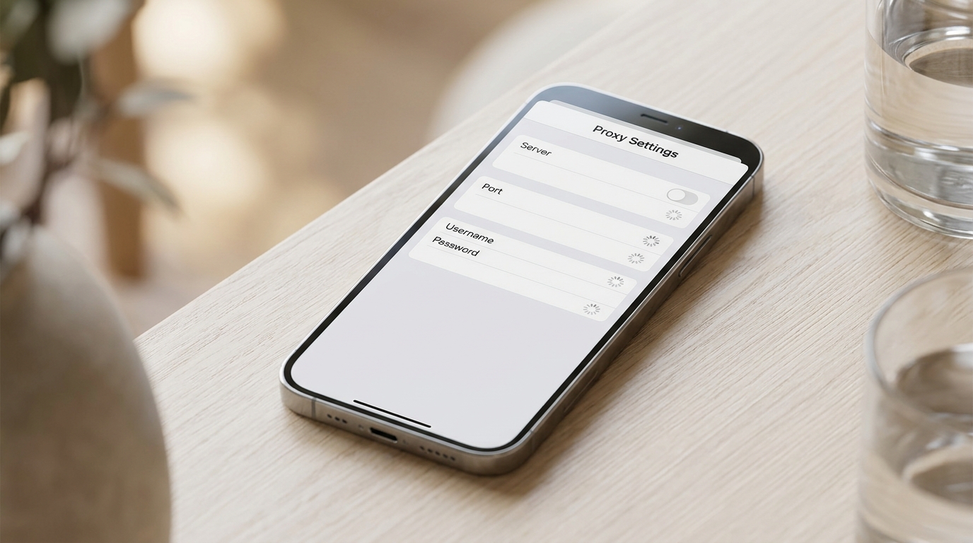 Настройка прокси в Telegram на iPhone