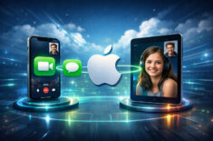 Как позвонить по FaceTime или написать в iMessage с айфона на айпад, если они на одном Apple ID. Фото.