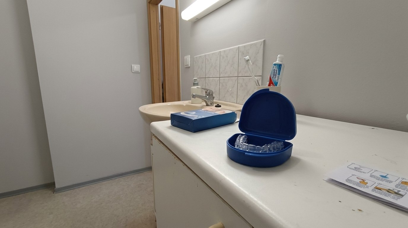 Капы для защиты от скрежета зубов. Капы легко защитят вашу зубную эмаль во время сна. Фото.