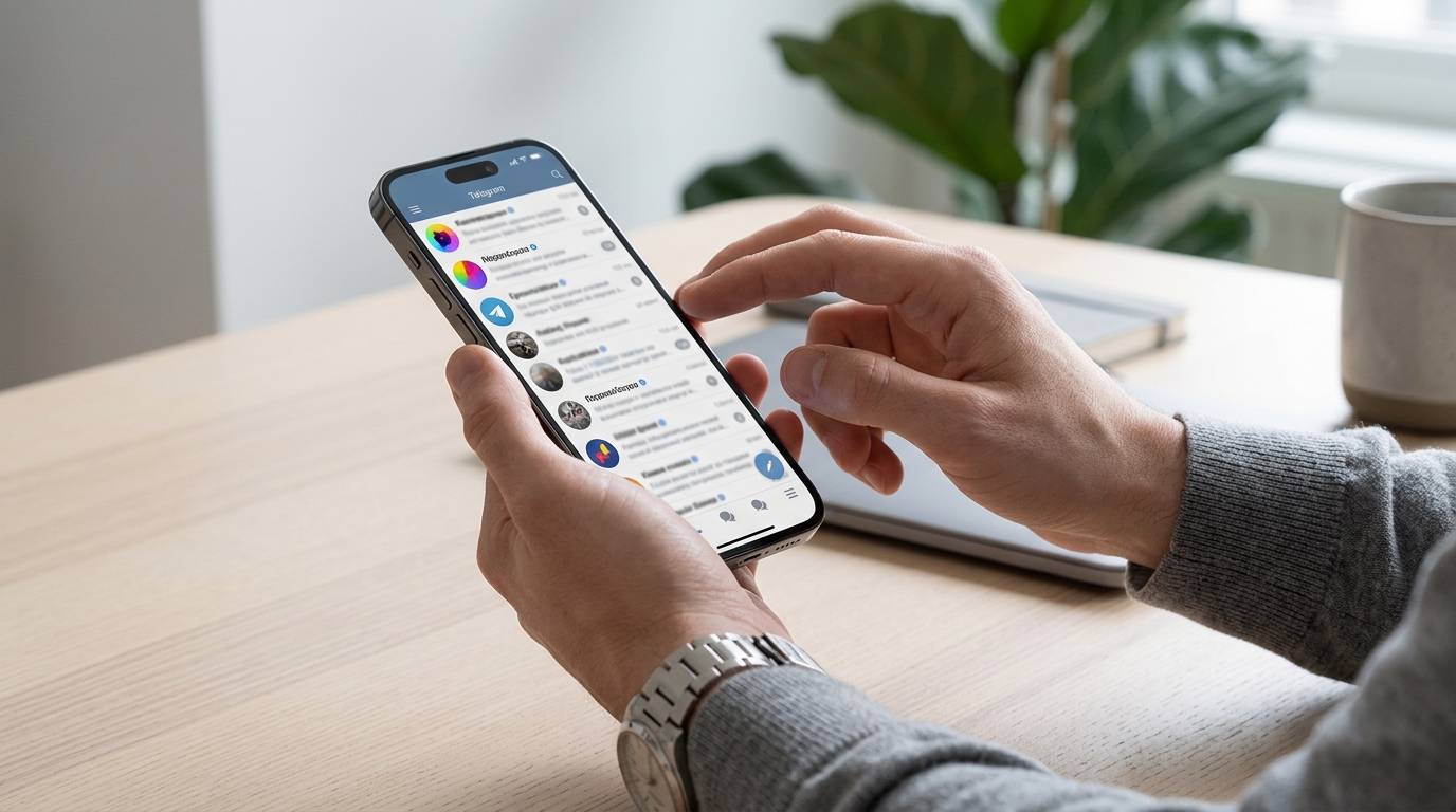 Telegram всё чаще используют для чтения каналов, а не для звонков