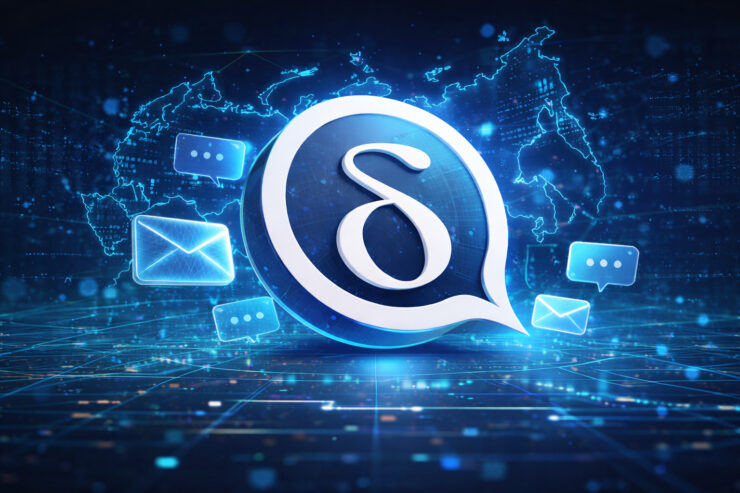 Delta Chat — мессенджер без номера телефона, который работает в России. Вот как его скачать и зарегистрироваться. Фото.