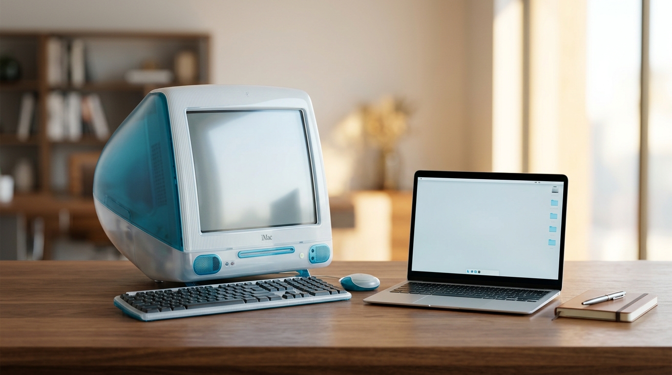 Первый iMac — символ возрождения Apple в конце 1990-х