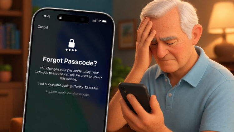 Забыл пароль на iPhone после смены. Есть трое суток, чтобы не потерять данные. Фото.