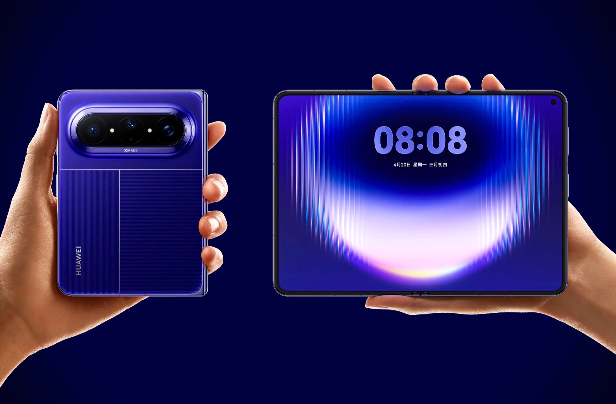 Какие характеристики получил Huawei Pura X Max. Форм-фактор очень необычный для складных смартфонов. Фото.