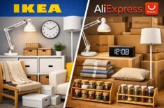 Раньше покупал в Икее, а теперь заказываю те же товары на АлиЭкспресс и круто экономлю. Фото.