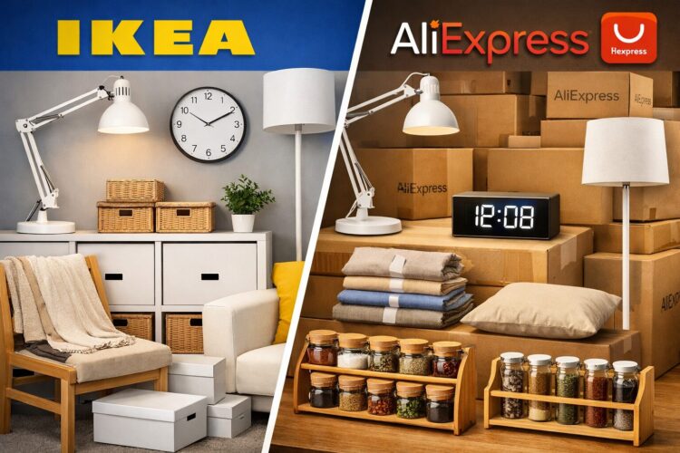 Раньше покупал в Икее, а теперь заказываю те же товары на АлиЭкспресс и круто экономлю. Фото.