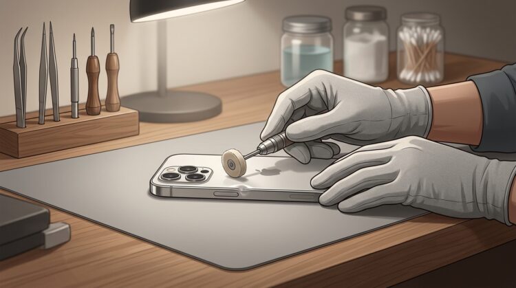 Китайцы восстанавливают убитый iPhone 17 Pro Max так, что вы не отличите от нового. Фото.