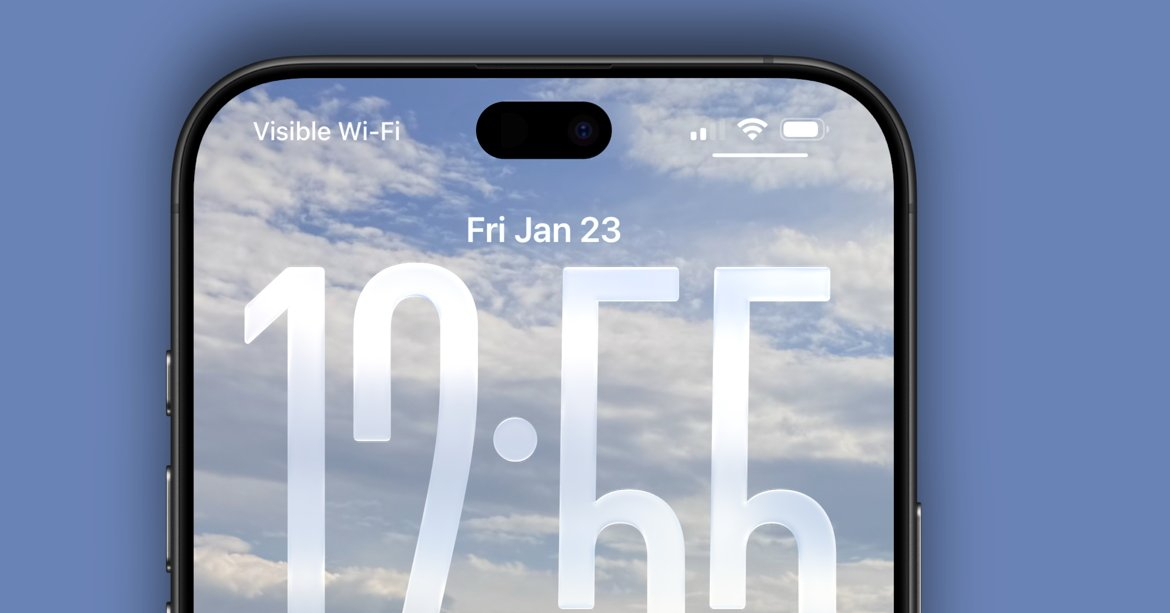 Отличия складного айфона от обычного по внешнему виду. 18 Pro — классический смартфон с уменьшенным Dynamic Island. Фото.