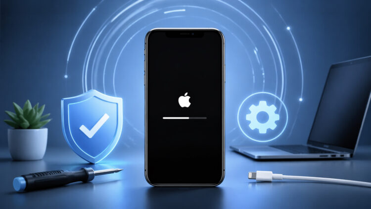 iPhone завис при обновлении iOS: как восстановить смартфон и закончить установку. Фото.