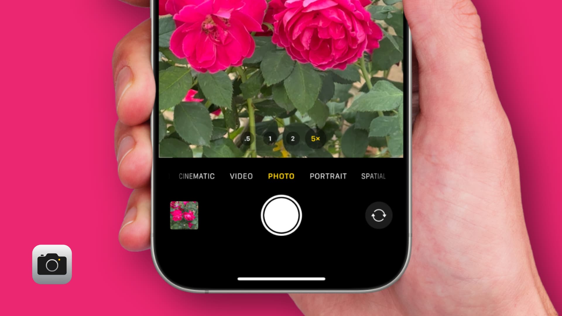Зум x5 (120 мм) — телефото в iPhone 15 Pro Max и iPhone 16 Pro. Режим 5х есть уже не на всех айфонах. Фото.
