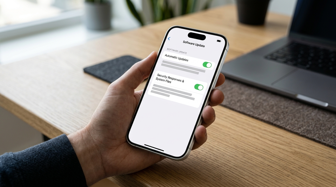 Автоматическое обновление и быстрые ответы на угрозы безопасности — базовые настройки для защиты iPhone