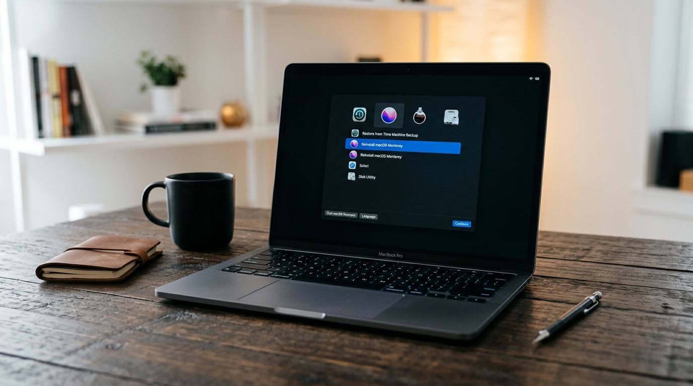Режим восстановления macOS позволяет переустановить систему без потери данных