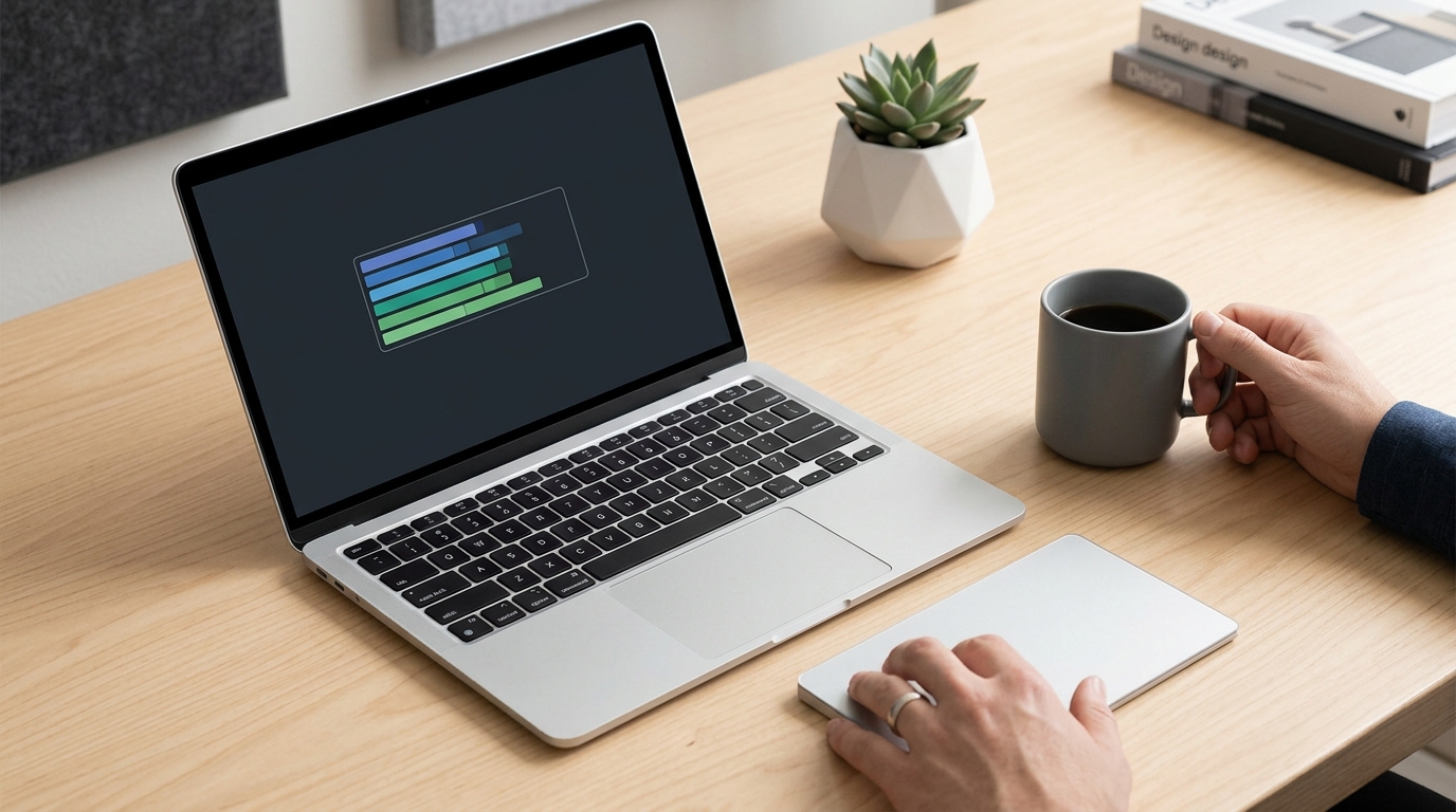 Жёлтый цвет графика означает, что Mac справляется, но работает на пределе памяти.