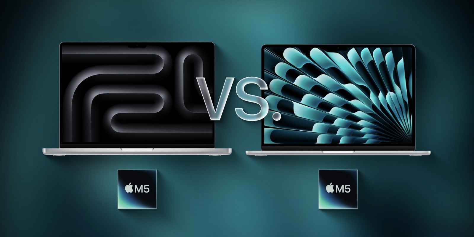 MacBook Air M5 или MacBook Pro M5 — есть ли разница в скорости Wi-Fi. Air на M5 показывает те же скорости, что и Pro. Изображение: 9to5mac.com. Фото.