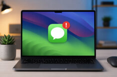Не получается войти в iMessage на Mac: как исправить. Фото.