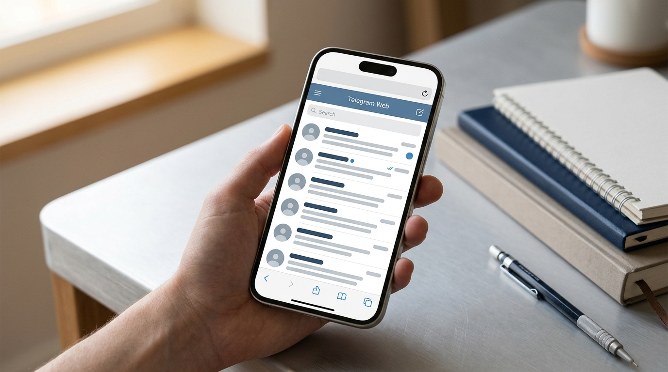 Когда ждать исправление Telegram. Веб-версия Телеграма спасет, пока не вышел фикс. Фото.