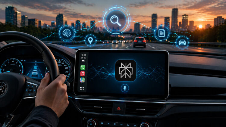 Perplexity в CarPlay: как использовать ИИ-поисковик голосом за рулём. Фото.