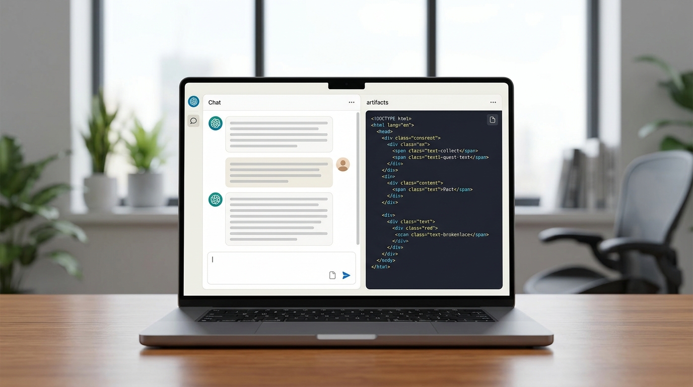 Раздел «Артефакты» позволяет редактировать код и документы прямо в интерфейсе Claude