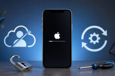 Как сбросить iPhone до заводских настроек, если Apple ID удален. Фото.