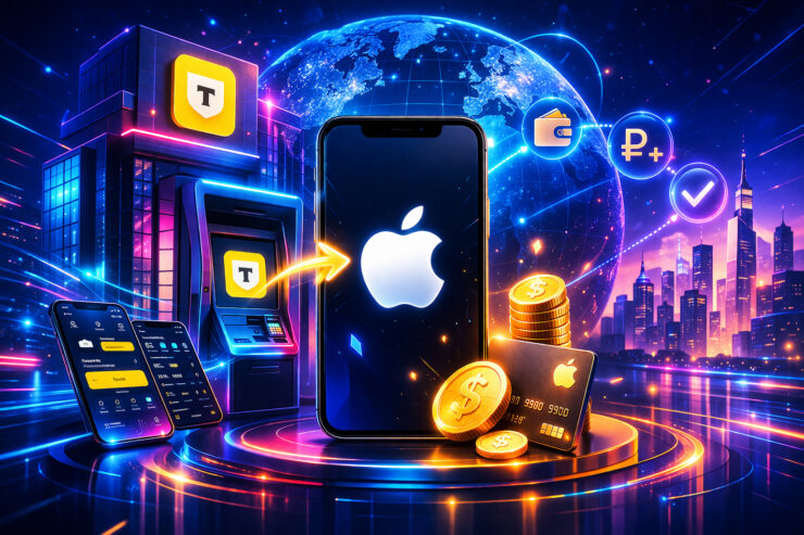 Пополнить Apple ID через Т-Банк в 2026 году: пошаговая инструкция. Фото.