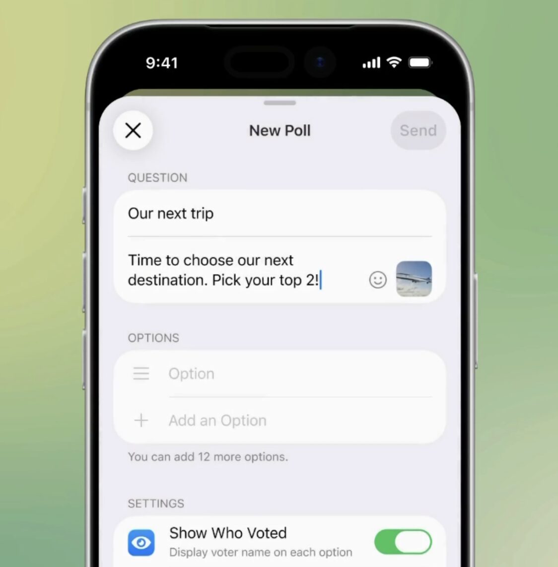 Опросы в Telegram с фото и таймером — все новые функции. К опросам теперь можно прикреплять картинки. Фото.