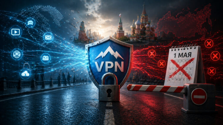 Плата за трафик через VPN в России с 1 мая — вводят или нет. Фото.