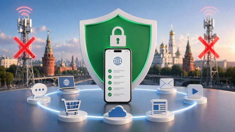 Белый список в России: какие сайты работают при отключении мобильного интернета. Фото.